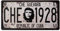 DiiliHiiri Placa De Matrícula Cartel Vintage Che Guevara para Pared de Chapa de Metal Diseño Creativo Decoraciones de Bar Pub Cafetería (Che Blanco)(2634)