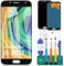 For Samsung Galaxy J5 2017 J530 J530F J530S J530K J530L J530FM J530Y J530YM LCD Screen Replacement Digitizer Glass Assembly Kits, Free tempered film, glue and tools (Black)