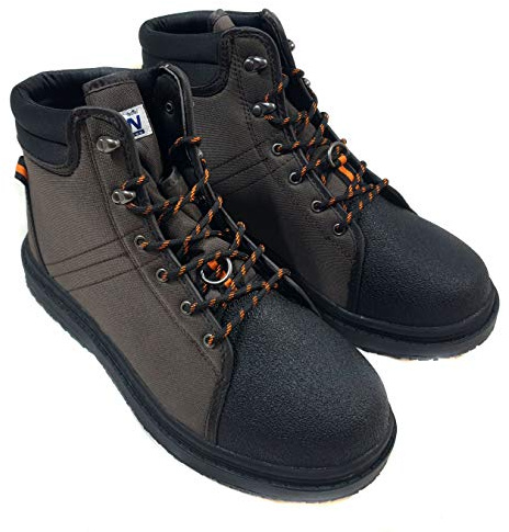 Bison MK2 Wading Boots in Felt Sole or Rubber Sole with Free Wading Studs