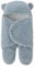Daysskk Pucksack Baby 0-3 Monate Pucktuch Baby Winter Schlafsack mit Füßen Neugeborene Wickeldecke mit Kapuze Baby Winter Swaddle Baby Decke Babygeschenk
