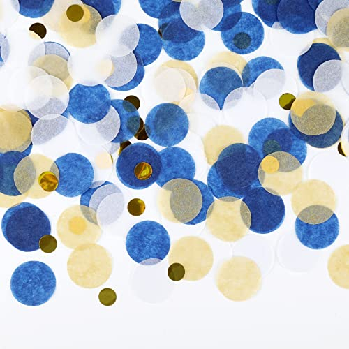 VCOSTORE 50g Konfetti Hochzeit Mehrfarbig, 6000 Stück Konfetti Papier Geburtstag Runde Confetti Streudeko Seidenpapier Partydeko für Versammlungen, Feste und Jubiläen