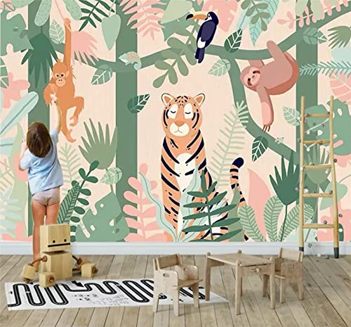 Benutzerdefinierte selbstklebende Tapete 8D Wasserdicht Wandtuch Cartoon Kinderzimmer Hintergrund Wand 3D Wandbild Papel DE Parede Schlafzimmer