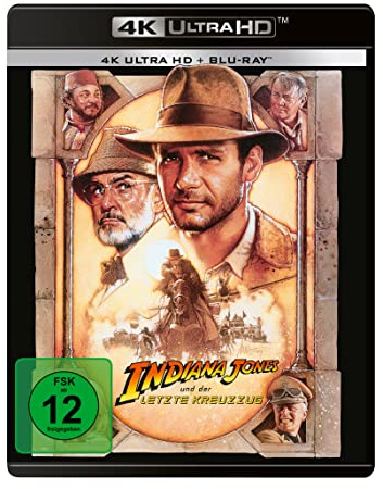 Indiana Jones und der letzte Kreuzzug [4K Ultra HD] + [Blu-ray]