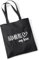 Huuraa Jutebeutel Hamburg my love Geschenk Tasche Black 10 Liter Baumwolle Hamburg Geschenkidee