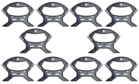 Garneck 10pcs Winder parachute cord clips Wind Up for Wire rope organizer spool tool extension cable wrap fishing tools rope spooler plastic organizers Extension Cord Wrap handle twine