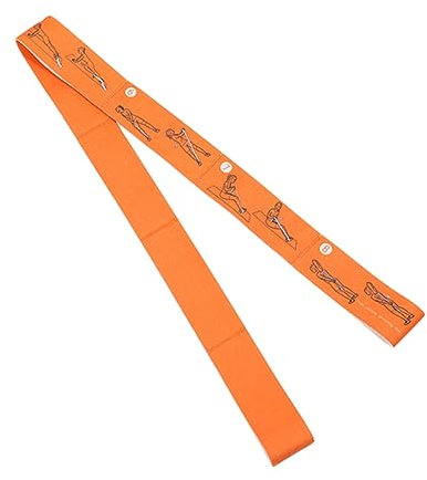 YARNOW Yoga-stretchgürtel Aus Nylon Für Fitness-übungen Tragbar Und Robust Unterstützt Bei Yoga-posen Und Dehnungen Für Pilates Training Und Physiotherapie