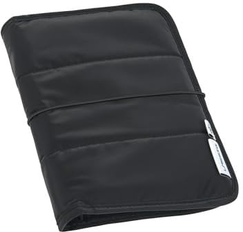 LÄSSIG Baby Windeltasche mit Wickelunterlage und Fach für Feuchttücher für unterwegs/Changing Pouch black
