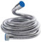 YOXITIXOY Shower Hose，Upgrade 3 Layers Stainless Steel Replacement Shower Tube，Anti-Kink and Leak-Proof，High Pressure Resistance，Easy DIY Replacement. (2M)