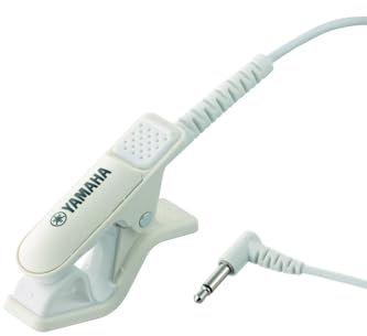 Yamaha Microfono sintonizzatore TM-40IV, con clip, colore avorio, per una facile rimozione