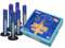 vama Funke Junior Fontänen Set 6 teilig Gartenfeuerwerk Silvester Feuerwerk Vulkan Zaubersterne Sternenregen Funkenregen (1 Packung)