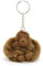 Kipling MONKEYCLIP S, Kleiner Affen-Schlüsselanhänger, 4 x 80 x 38 cm, Dry Laurel (GRÜN)