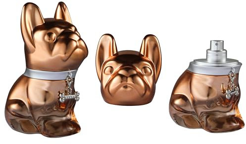 Jean-Pierre Sand - Apello - Eau de Parfum, 75ml - Parfum für Frauen im Sammlerflakon, ideal als Geschenk - Damenparfum im Bulldoggen-Flakon (Rosé Gold)