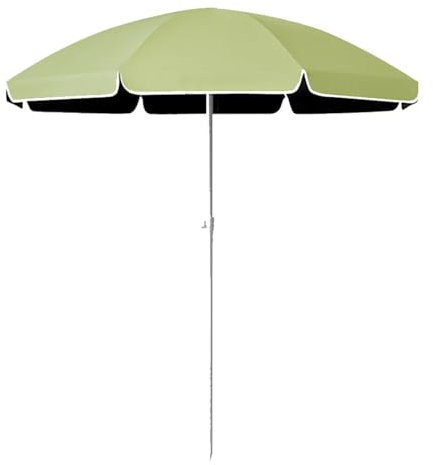 Terrassenschirm für den Außenbereich, 8,5/9,5/10 Fuß, Marktschirm mit Neigung für Garten, Balkon, Terrasse, Polyester- und Metallkonstruktion (Aprikose, 5 Fuß)