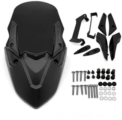 UMIXIRE Für Suzuki Für HaoJue UHR150 Uhr 150 2021 2022 2023 Motorrad Front Windschutzscheibe Verkleidung Windschutzscheibe Abdeckung Verkleidung(C)