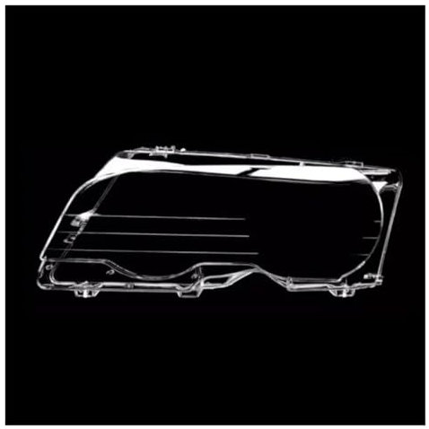 Scheinwerferglas Für E46 Coupe Für Cabrio Vor-Facelift 1999-2003 Für M3 2000-2006 Auto Front Scheinwerfer Objektiv Shell Abdeckung Scheinwerfer Streuscheibe(Left)