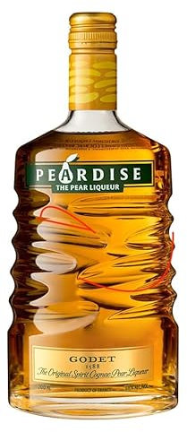 Godet - Peardise – Liqueur de Poire Premium 70cl | 38% vol | Liqueur Artisanale à base de Poire Mûre & Cognac Godet | Vieillie en Fût de Chêne | Apéritif Gourmand ou Cocktail Raffiné
