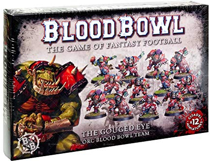 Games Workshop 10900000 im The Gouged Eye Orc Blood Bowl Team