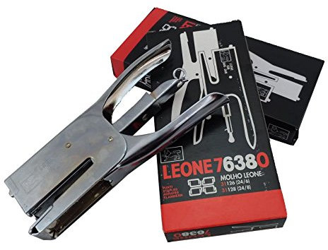 Cucitrice Spillatrice in acciaio a pinza LEONE Molho 638 per pelletteria