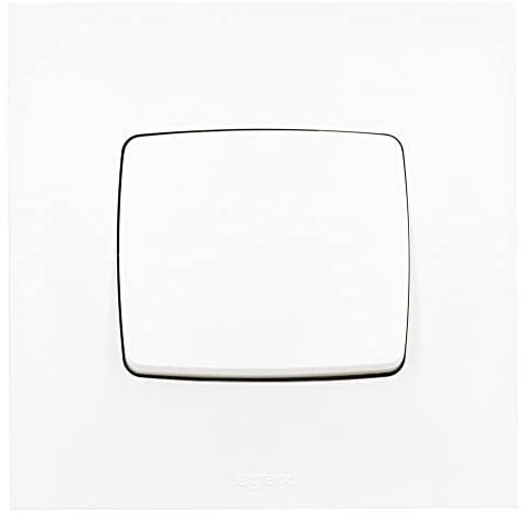Legrand Neptune - Pulsador (6 A), color blanco
