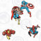 RoomMates Avengers Classic Papier peint à coller