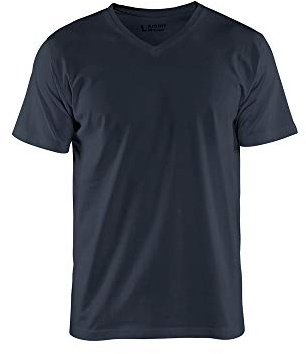 Blaklader 336010298600M V-Kragen T-Shirt, Dunkles Marineblau, Größe M