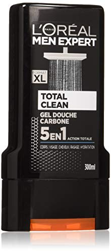 L'Oréal Men Expert Total Clean 5-in-1 Duschgel für Herren, 300 ml
