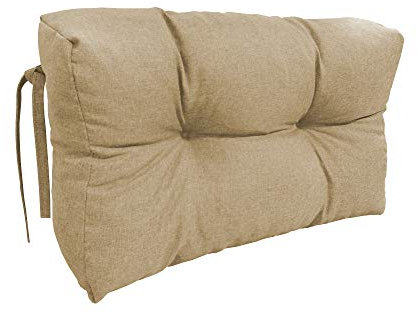 chilly pilley Palettenauflage Schaumflocken palettenkissen Palettenpolster Palettenmöbel Palettensofa Rückenlehne Sitzkissen Seitenkissen Set (Seitenkissen 65 x 50 Beige)