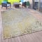 Paco Home Outdoor Teppich Balkon Terrasse Vintage Küchenteppich Orient Muster Rauten Ethno, Grösse:200x280 cm, Farbe:Gelb