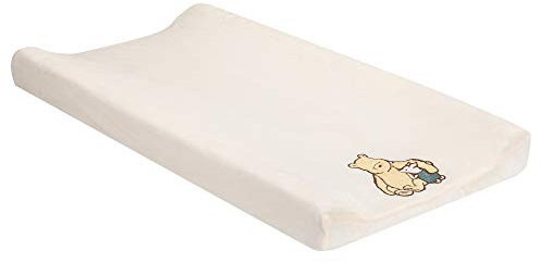 Lambs & Ivy Disney Baby Storytime Pooh Soft Creamy White Changing Pad Cover