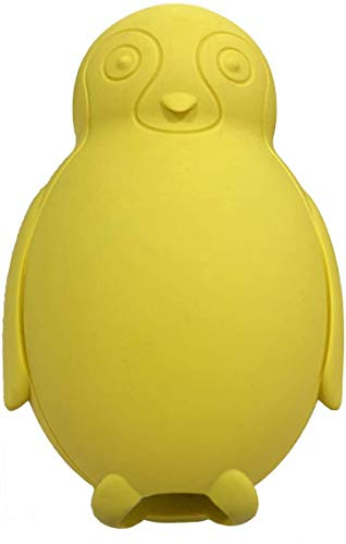 GUCHO Pinguin Kauspielzeug für Hunde,füllbar, Leckerlis, Kauspielzeug, Naturkautschuk, interaktives Puzzle-Spiel, Hundespielzeug für kleine, mittelgroße Hunde, Spaß zum Jagen und Apportieren