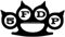 Five Finger Death Punch Aufkleber Knuckleduster Schlagring Sticker ca.14x8 cm