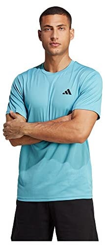 adidas Herren Train Essentials Training Tee, Preloved Blue/Black, XXL