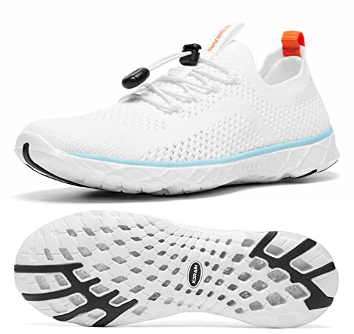 KOLILI Women's Stylish Water Shoes, Tennis Walking Shoes with Arch Support, Best for Water Sports, Travel & Walk