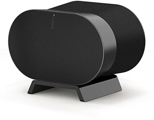 HeyMoonTong Acrylic Stand for Sonos ERA 300 (Black) - Protective Desktop Mount for Wireless Speaker