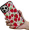 LOLAGIGI for iPhone Xs Max Case for Women, Cute Strawberry Print Girly Design Kawaii Fruit Cartoon Pattern for Girls Teens Soft Clear TPU Case Cover for iPhone Xs Max (6.5)