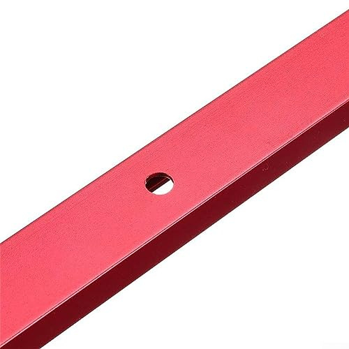 T-Track Gehrungsschiene, Aluminiumlegierung 400mm T-Spur T-Nut Gehrungsvorrichtung Werkzeuge Für Holzbearbeitung Router Jig Gerade Kante Werkzeug Track Fixture Slot Gerade Kante Klemmwerkzeug Führung