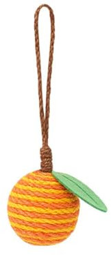 DONGKER Hanging Cat Sisal Rope Ball Toy,Pets Interactive Toy,Self Play Bite Wear Resistant for Hanging Indoors Cat Scratching Tree