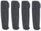 4pcs Radio Belt Clip for TAIT TP8100 TP8110 TP8115 TP8120 TP8135 TP8140 TP9300 TP9400, Portable Two Way Talk Radio Belt Clip Replacement, Black Professional Radio Waist Clip