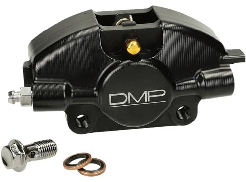 Bremssattel CNC schwarz DMP für Piaggio Zip, Vespa LX
