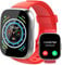 Puqo Smart Watch for Men Women Answer/Make Calls, 1.95 Fitness Watch with Hear Rate/Sleep Monitor, Fitness Tracker 110+ Sports Activity Trackers IP68 Waterproof Smartwatch for iOS Android, Red