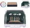 Caja De Secado De Pintura Modelo, Cabina Secadora De Pintura Modelo Mini, Cabina Seca con Aerógrafo Eléctrico De 120 W con Modo De Aire Frío, Caja De Filtro De Agua Y Cubierta Transparente