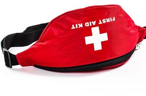 Healeved Erste Hilfe Gürteltasche Wasserdicht, Outdoor Notfalltasche | Kompakte Tasche für Wandern, Camping und Reisen, schützt Verbandsmaterial vor Wasser und bietet schnellen Zugriff im Notfall