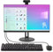 PINGDY All-in-One Desktop Computer PC 24 FHD Touchscreen Display, i7 Quad-Core, 16GB RAM, 512GB SSD, Wired Keyboard & Mouse, RGB Speaker & Webcam, Black (i7/16G/512G)