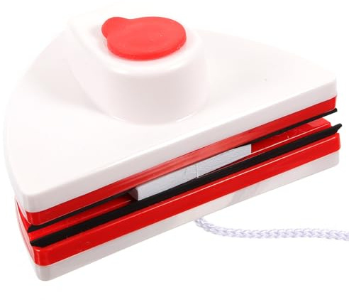 VALICLUD Limpiacristales Magnético de Doble Cara para Ventanas de 8-15 MM Limpiador de Cristales Paño Absorbente Herramienta Multifuncional para Limpieza Hogar y Exteriores