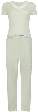 HUNKEMÖLLER Pyjamaset Nana - HKM Green - M