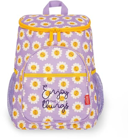 Legami - Zaino Termico Cooler Backpack, Resistente, Termoisolante, Antigoccia, Capiente, Scomparto principale, Tasca centrale, 2 Tasche Laterali, 29 x 35 x 21 cm