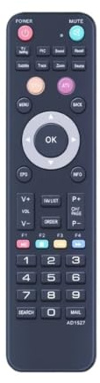 1PCS TV DTV ATV Fernbedienung AD1527 HJ-43