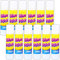 12x Non Toxic Glue Sticks Safe for Kids 8g Art & Craft No Mess Twist Up Adhesive Paper Card Fabric