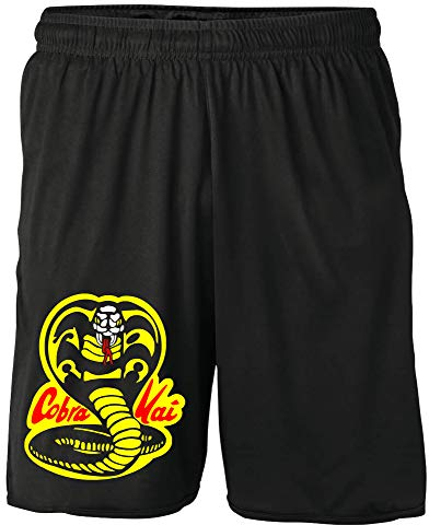 Cobra Kai Shorts | Dojo Karate Kid MMA Sommer Ultras Kurze Hose (XL)