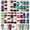 16 Sheets Nail Polish Stickers Full Nail Wraps, Leaves Love Self-adhesive Nail Polish Self-adhesive Nail Stickers Nail Decals for Women Girls